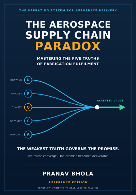 Cover of The Aerospace Supply Chain Paradox by Pranav Bhola