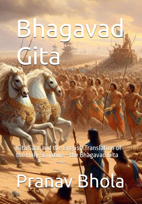 Cover of Bhagavad Gita by Pranav Bhola